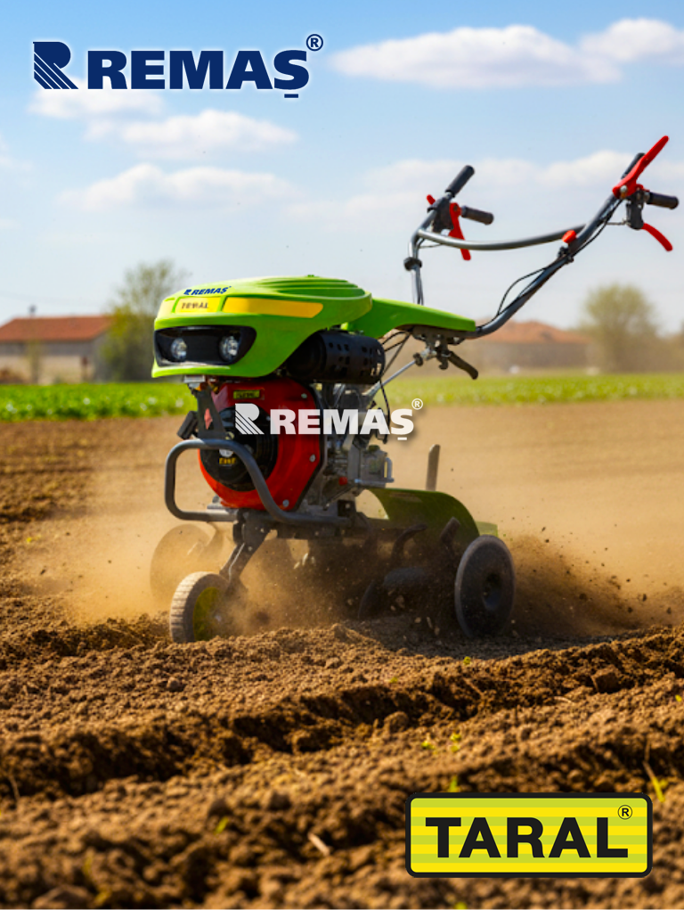 Taral 310 M Pmg 178f-fd 7 Hp 3 İleri - 1 Geri Şanzımanlı Dizel Çapa Makinası