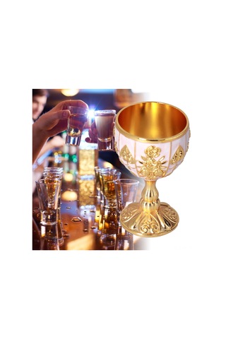 Vkemall 30ml Metalik Gömlek Bardağı 2'li Set - Hediye/şarap Seti İçin Uygun, Taşınabilir Ve Güvenli Tasarım