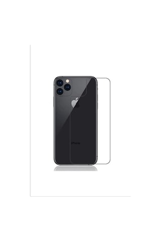 Apple Uyumlu iPhone 11 Maxi Glass Arka Temperli Cam Ekran Koruyucu