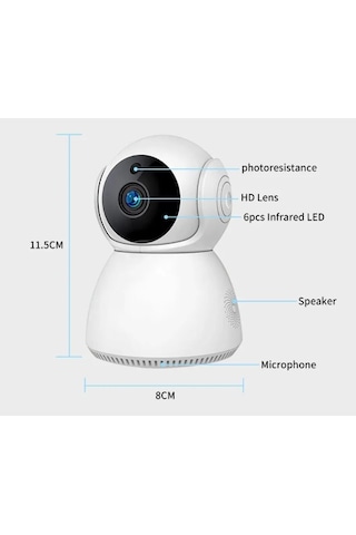 V380 Pro 360 Wifi Kamera