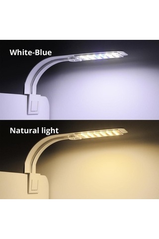 Silkroadselect Huoxun Shop A X3-beyaz Stil Akvaryum Balık Tankı Işığı Klipsli Bitki Büyüme Lambaları Su Geçirmez 220v Ab Takılı Led Balık Tankı Işıkları Beyaz