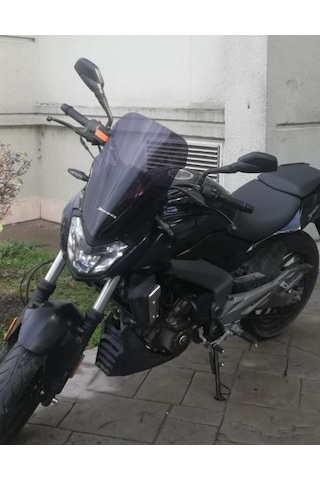 Bajaj Dominar 250 -400 Füme Ön Cam Siperlik ,biadil Marka Tur Camı 42 Cm 2017-2024 Arasmoto