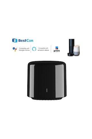 Springsun Broadlink Rm4c Mını Akıllı Ir Kumanda: Wıfı İle Uzak Kontrol, Ses Komutu Desteği, Tv/klima/uyumaklı Cihazlar İçin Ev Otomasyonu