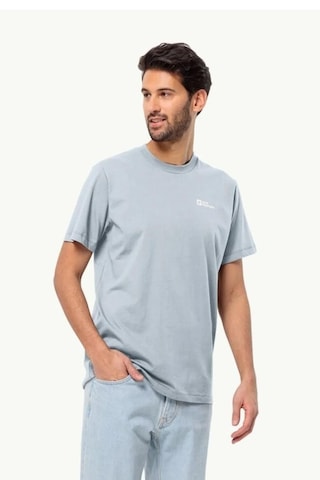 Jack Wolfskin Essential T M Erkek Tişört 1808382tr-mavi