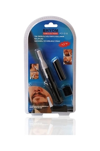 Bryom RD-518 Ense Favori Burun Yanak Kıl Alma Makinesi
