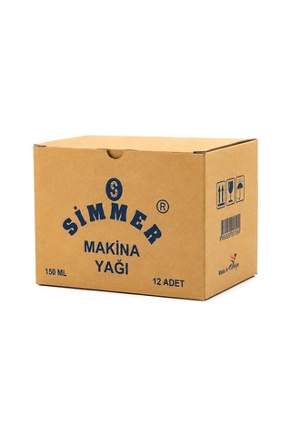 Simmer Makine Yağı 150cc - 12'li Paket Diğer