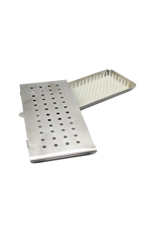Barışhan Medikal Cerrahi Metal Sterilizasyon Konteyner 14 x 6 x 1 CM