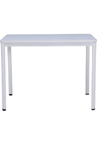 100x60 Cm Çalışma Masası, Mutfak Masası, Home Ofis Masa, Yemek Masası, Bilgisayar Masası Beyaz