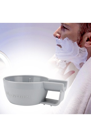Dolıty Sabun Kupa Kase Taşınabilir Tıraş Kasesi Gri