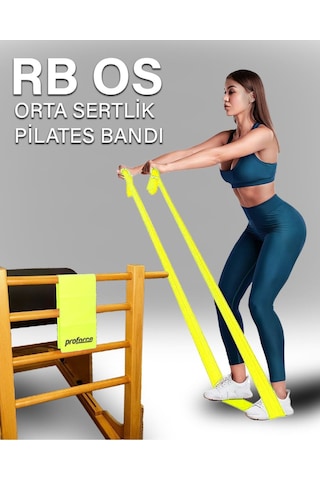 Pilates Lastiği Orta Sert Rb Os Sarı