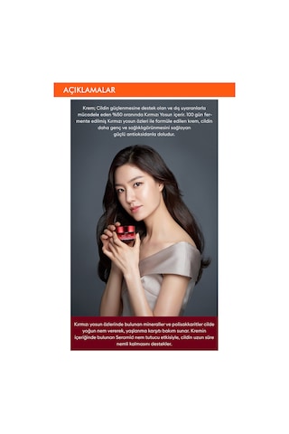 Missha Time Revolution Red Algae Revitalizing Cream oksidan İçerikli Krem 50 ML