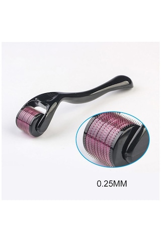 0.25mm Microneedle Mikro İğne Derma Rulo Dermaroller Terapi Cilt Yaraları Kırışıklık