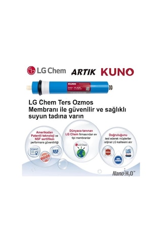Mebran Filtre LG Uyumlu Chem 80 Gpd (426309069)