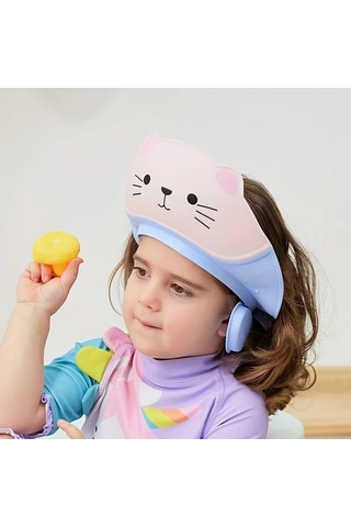 Willowhaven Pembe Renk, Pratik Duş Bonesi, 3 Renk Seçeneği, Ayarlanabilir Kulak Korumalı Banyo Bone Diğer