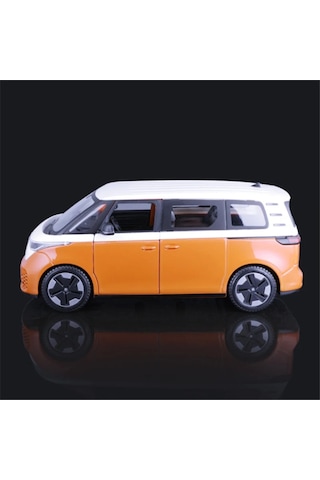 Maisto 1:24 Volkswagen Id Buzz Alaşım Otobüs Araba Modeli Döküm Simülasyon Yellow