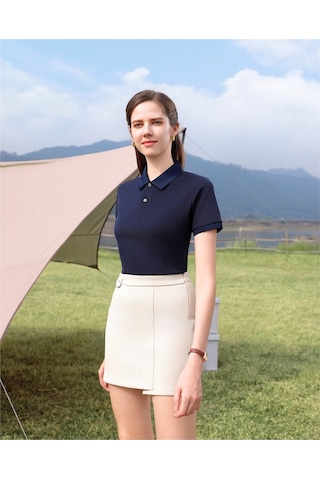New Performance Premium Polo T-shirt %34,5 Polyester %31,2 Pamuk %30,8 Liyosel %3,5 Dut İpeği Lacivert