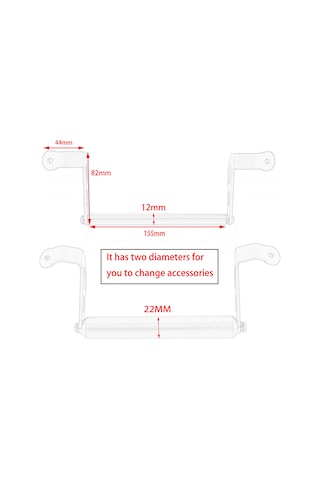 Xindoker Ducati Multistrada 1200s, Enduro, 950 İçin Dayanıklı Alüminyum Navigasyon Braketi, Kolay Kurulum, Paslanmaz Siyah