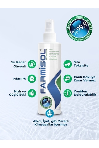 Farmisol Antiseptik Dezenfektan 200 ML