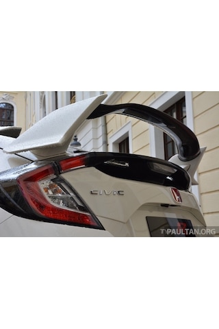 Honda Civic Fk7 Hb Spoiler Yüksek Typer Modeli 2016 Sonrası