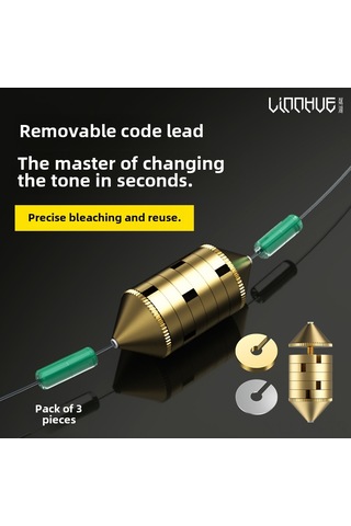 Reedark Hızlı Ayarlı Balıkçılık Ağırlığı - 4.0g 3 Adet Kutulu, İğne İpliğini Korumaz, Hassas Ayarlı Y垫片 Hediyeli Balıkçılık Aksesuarı