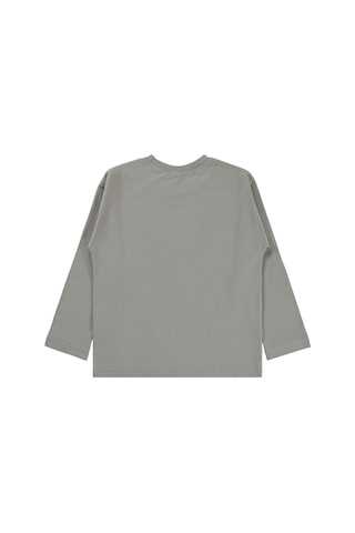 Civil Boys 4489 Baskılı 6-9 Yaş Sweatshirt - Gri