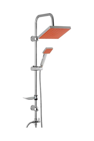 Vilas Sempre Orange Robot Yağmurlama Tepe Duş Seti Krom