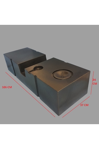 Ducato Jumper Boxer Dalgakıranlı Karavan Su Deposu 105 L Siyah