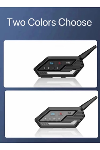 Vothoon BT62 Kablosuz Bluetooth Intercom 2 Motosiklet Kask Kulaklığı