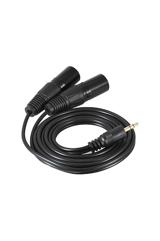 Flybuy Yüksek Xlr-3.5mm Ses Ses Profesyonel Ofc Net Maiyame Kaliteli Kablosu İletken İle 1.5m - Ak