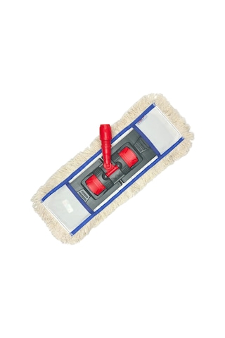 Ekol Nemli Palet Yedek Mop Paspas - 60 CM - Pamuklu - Beyaz - 1 Adet