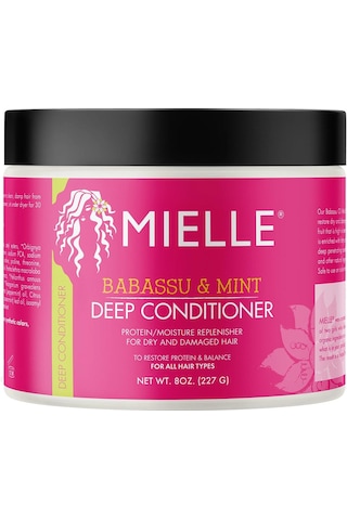 Mielle Babassu & Mint Derin Saç Kremi 227 G