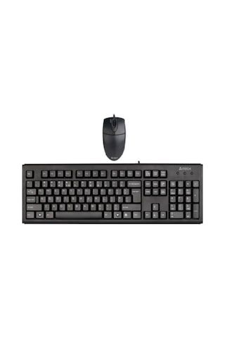 A4 TECH KM-72620D TÜRKÇE USB MULTİMEDYA SİYA Q KLAVYE+MOUSE