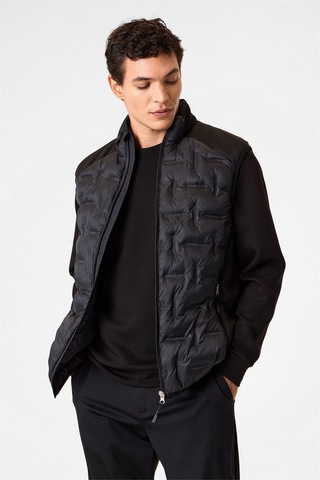 Backandbond Regular Fit Siyah Dolum Yelek Çok Renkli