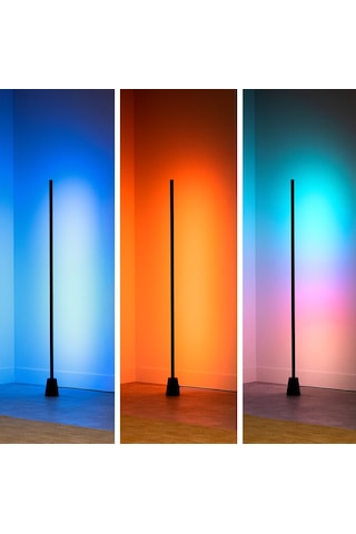 Wiz Gradient Zemin Lambası - Siyah 140 Cm