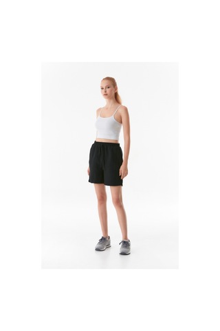 Fullamoda Fitilli İp Askılı Crop Büstiyer 24ygb650211071-beyaz 24YGB650211071-Beyaz