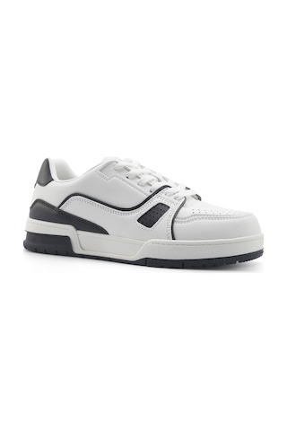 Lumberjack Penıta 5fx Beyaz Kadın Sneaker Beyaz-sıyah Beyaz - Siyah