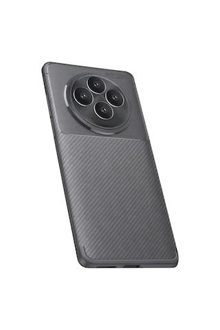 Newface Oppo Reno 11 Fs Kılıf Auto Focus Karbon Kapak - Gri Resimdeki