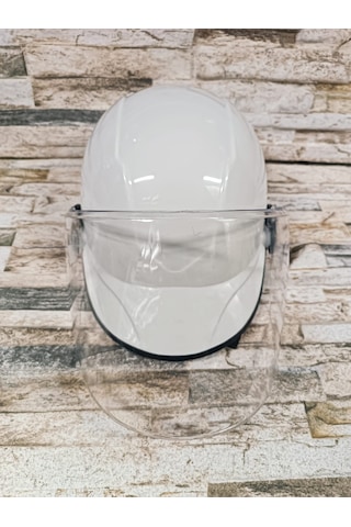 Mto Jokey Açık Kask Beyaz
