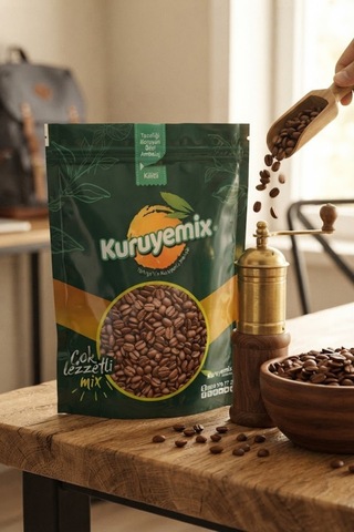 Özel Harman Kavrulmuş Kahve Çekirdeği - Taptaze Ve Yoğun Aromalı 1kg Çekirdek Kahve