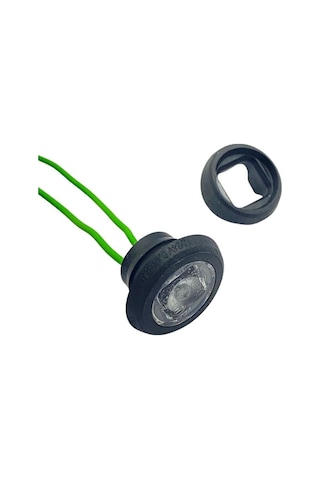 Frıstom 12v-24v Göz-ayna Altı-gündüz Sürüş Lambası Led Yeşil Çap:20 Mm E9