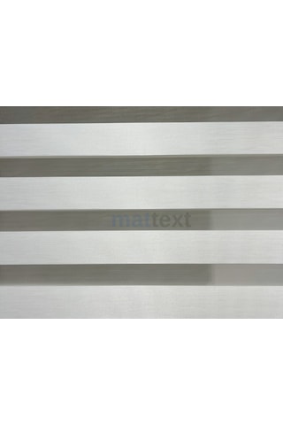 Beyaz Zebra Perde Beyaz