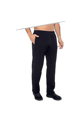 Crozwise Erkek Double Face Düz Pantolon 2232 Siyah