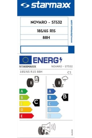Starmaxx 185/65 R15 88H Novaro ST532 Yaz Lastiği 2025