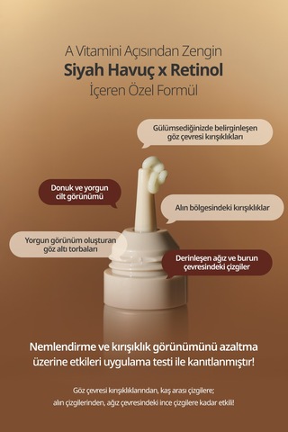 Siyah Havuç Özü Ve Saf Retinol İçeren Göz Kremi Goodal Black Carrot Vita-a Retinol Firming Eye Cream