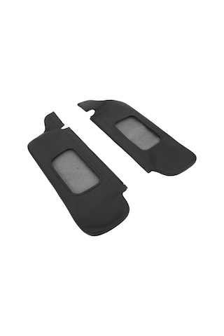 Reedark Ford Mustang 1994-2004 İçin Gri Pu Deri Güneş Koruyucu Örtü 2 Adet - Kolay Kurulum, Kırılma Direnci Ve İç Dekorasyonu Zenginleştirir