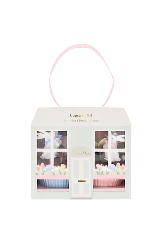 Meri Meri - Easter Cottage Cupcake Kiti - 24 Adet