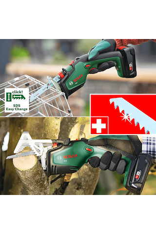 Bosch KEO 18 LI Çift Akülü 2AH + 2.5AH Bahçe Testeresi - 0600861A00