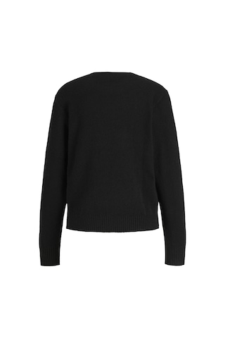 Jack & Jones Kadin Bisiklet Yaka Triko Kazak - Elba - 12301111 Siyah