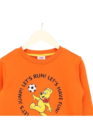 Haribo Çocuk Sweatshirt Turuncu Turuncu