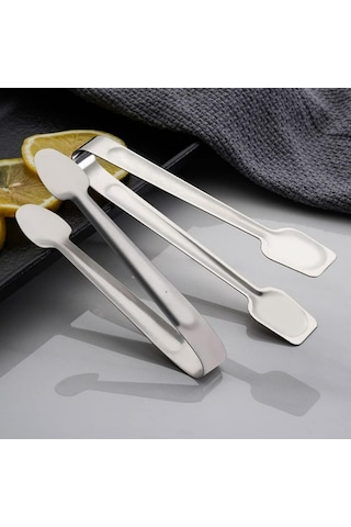 Adet Mutfak Maşası Paslanmaz Çelik Pişirme Kelepçeleri Kullanışlı Izgara Maşası Barbekü Aksesuarı Mutfak Biftek Maşası Açık Hava Malzemeleri Maşası Diğer